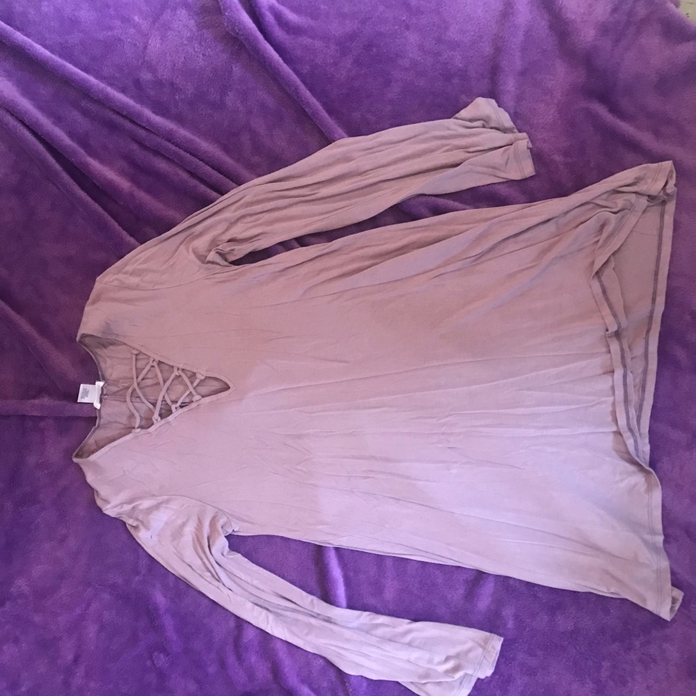 Lace up Charlotte Russe dress